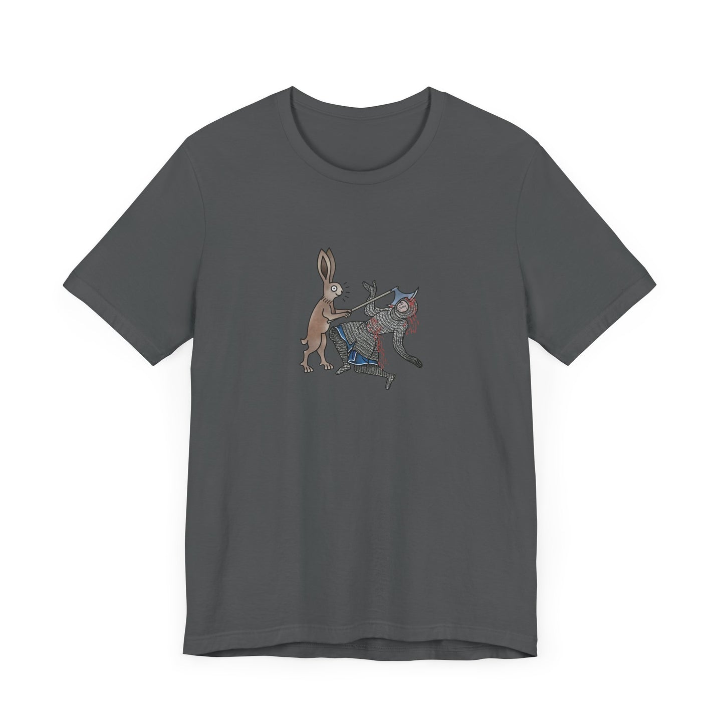Killer Bunny, Remastered Marginalia Manuscript Art Tee
