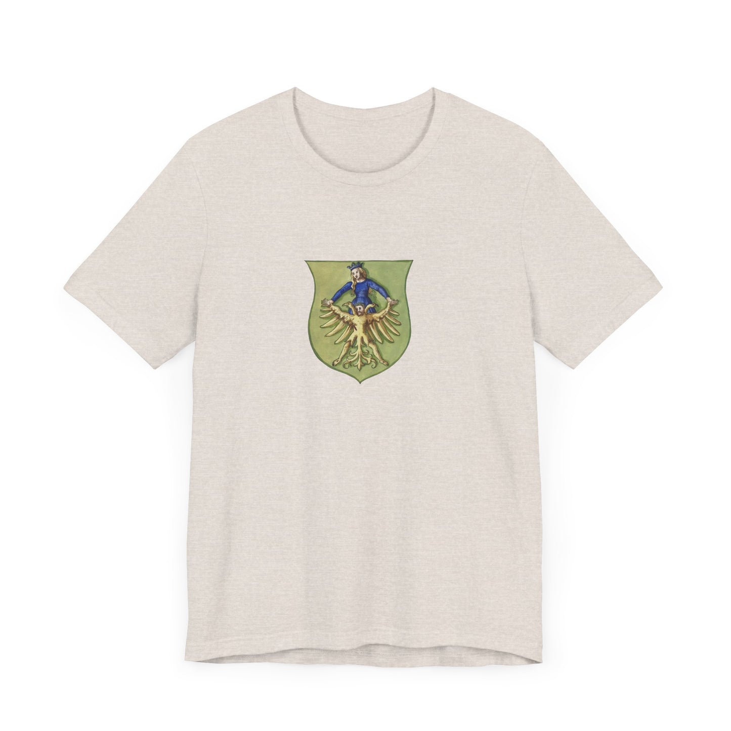 The Queen and the Eagle, Alchemical Union Emblem Unisex Tee