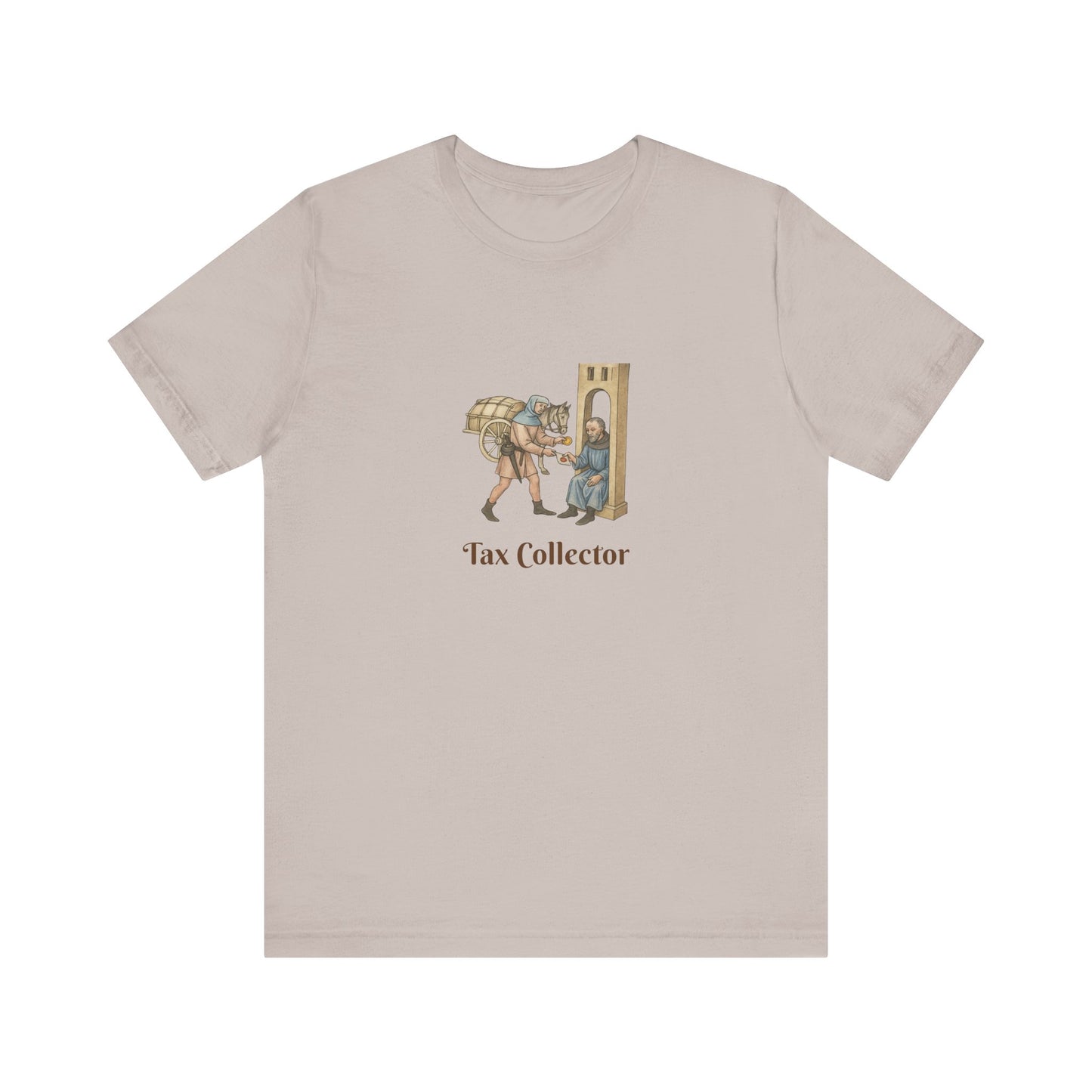 Medieval Career Series,The Tax Collector Manuscript T-shirt