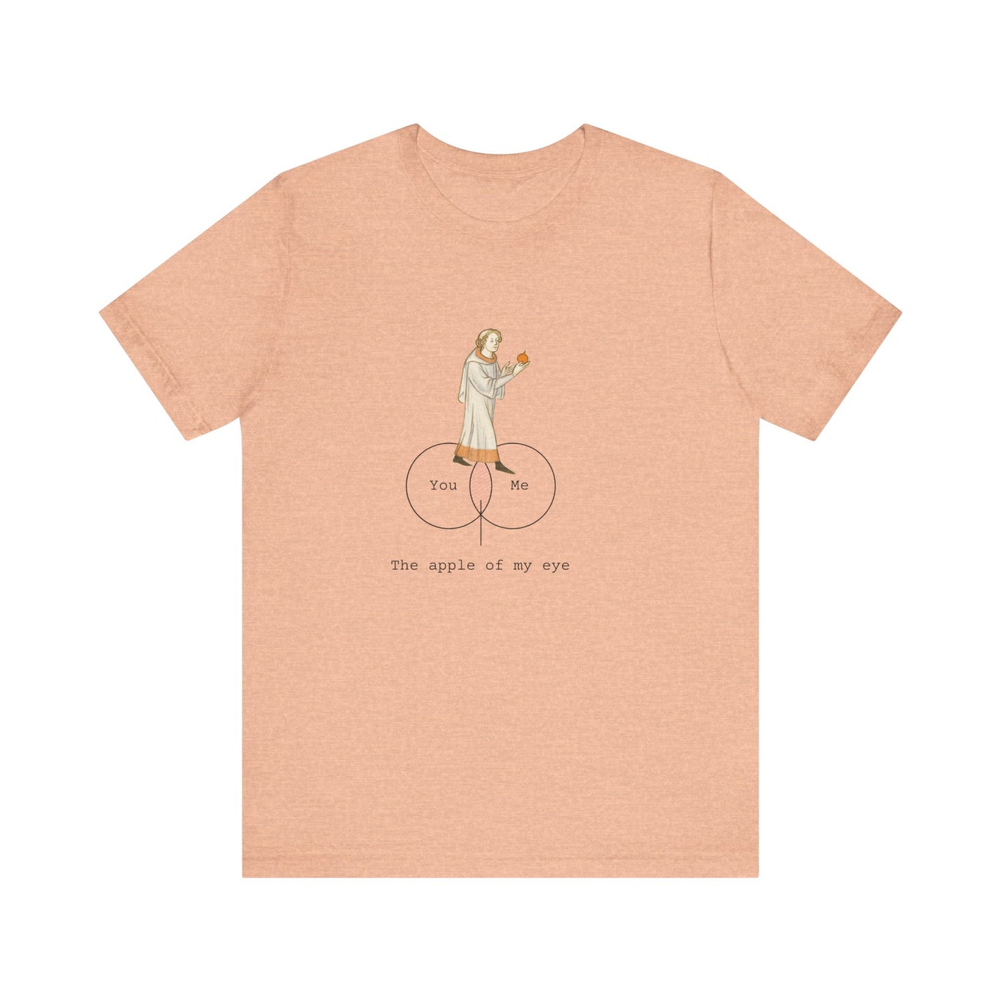 The Apple of My Eye, Medieval Manuscript Edition T-shirt