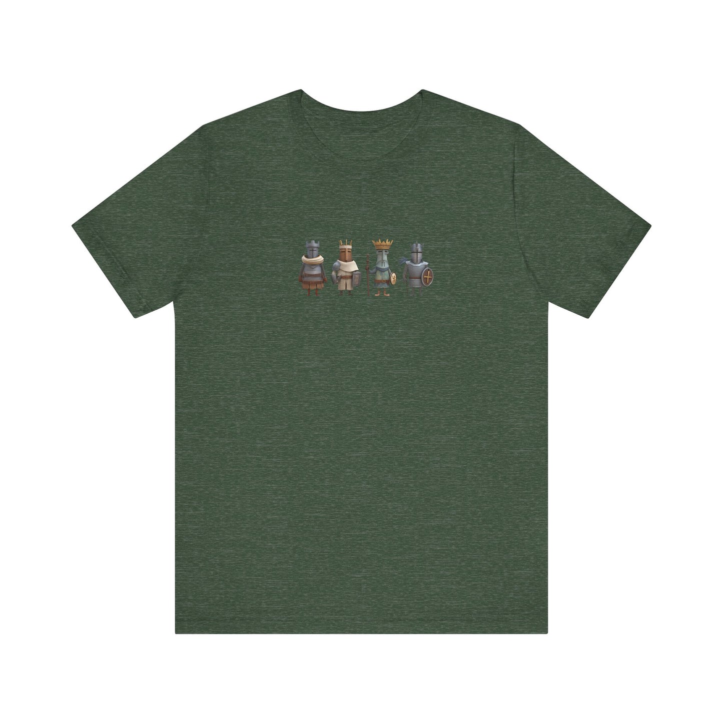 Cute Medieval Knights Team T-shirt