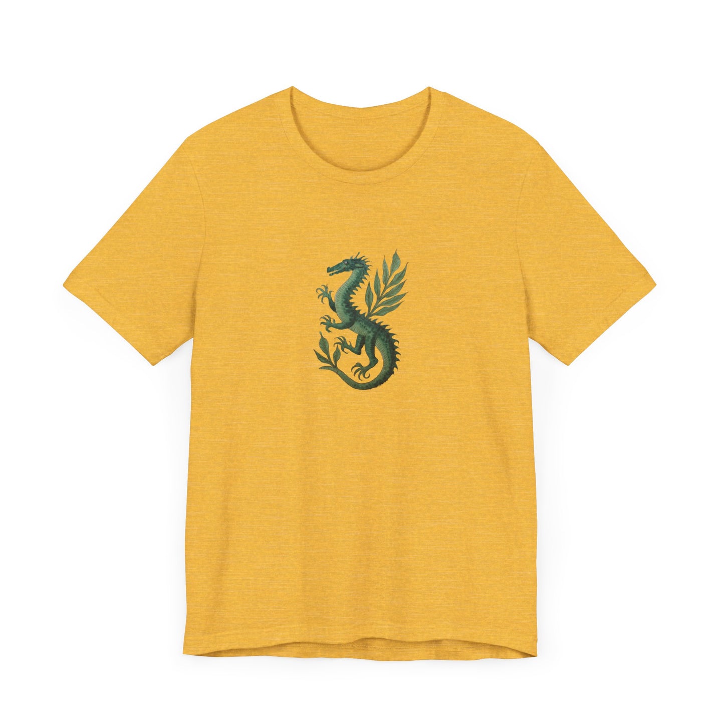Green Basilisk Art T-shirt