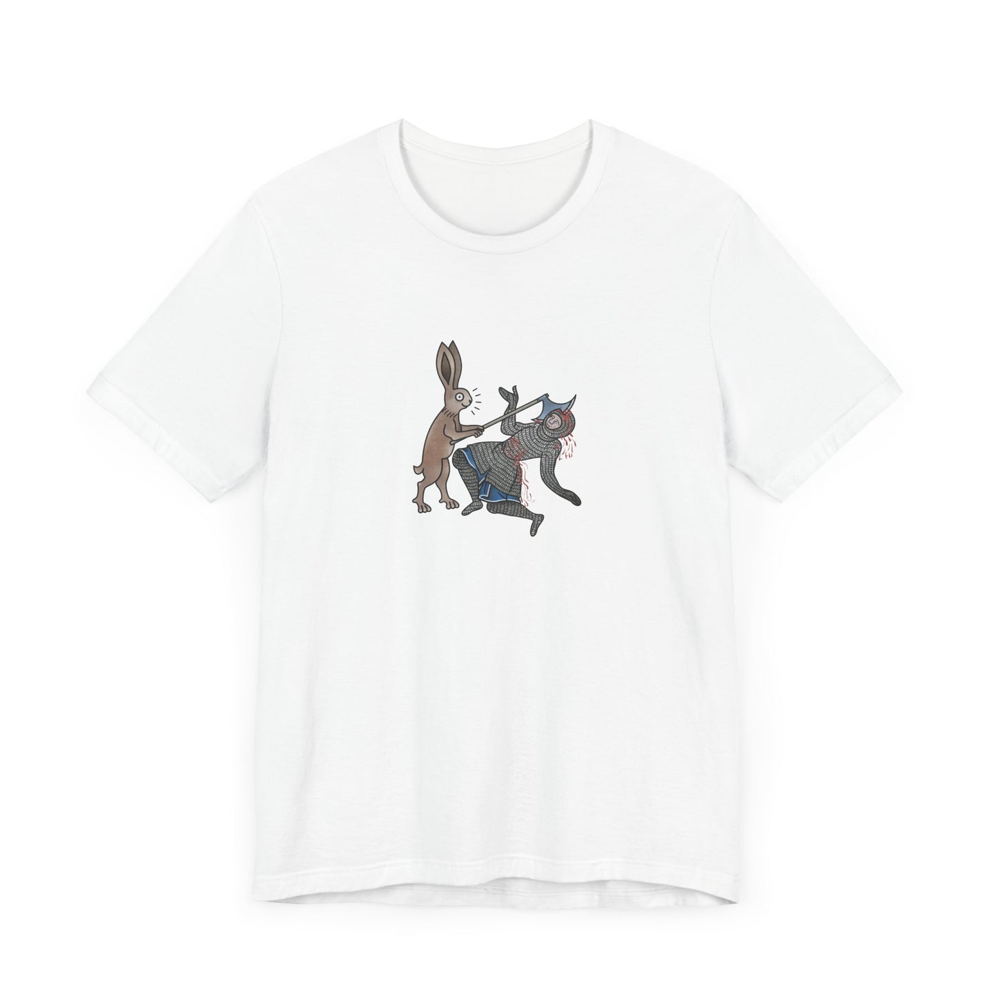 Killer Bunny, Remastered Marginalia Manuscript Art Tee