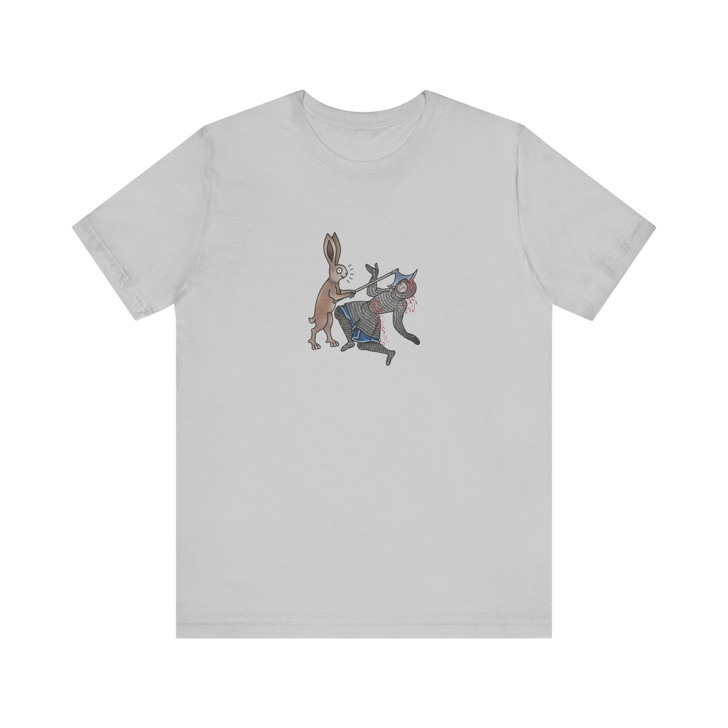 Killer Bunny, Remastered Marginalia Manuscript Art Tee