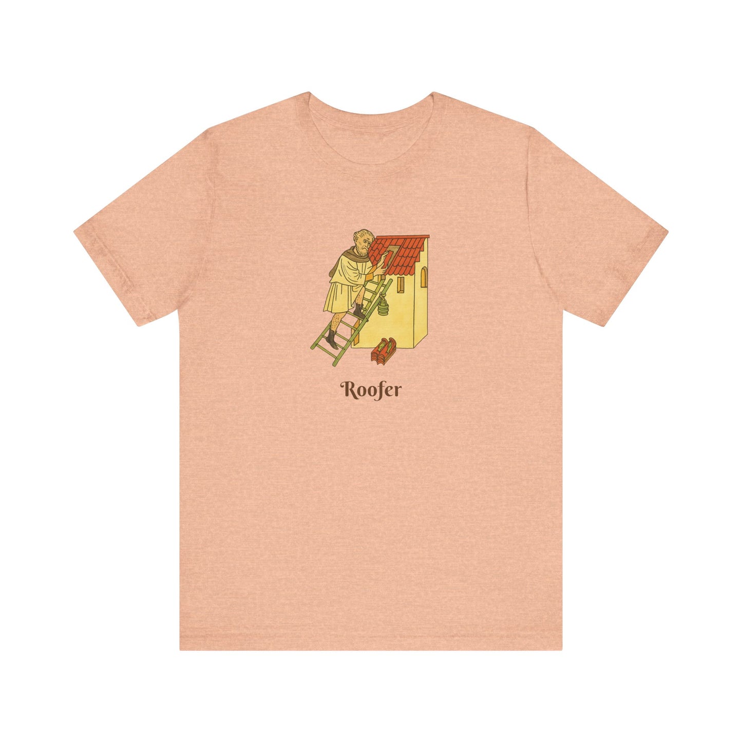 Medieval Career Series, The Roofer T-shirt