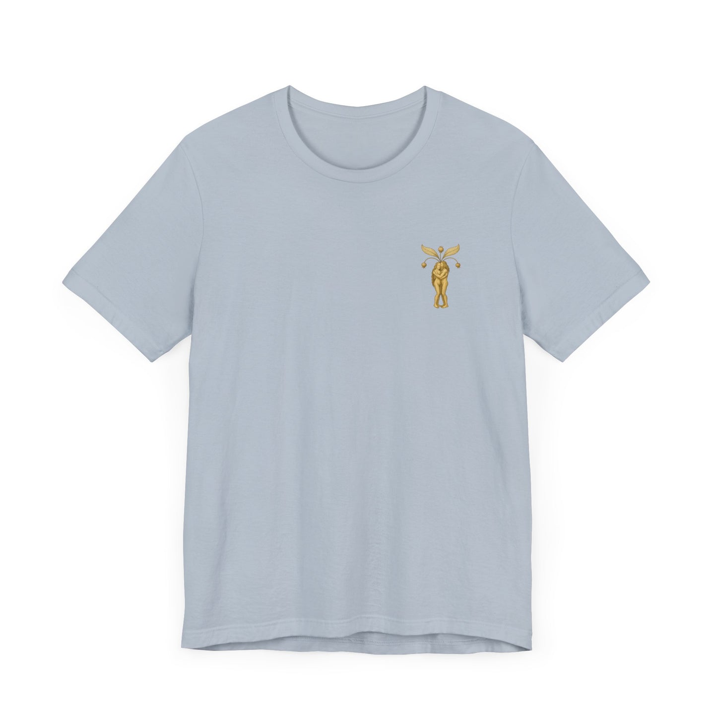 Mandrakes in Love, Mythical Root Romance Unisex Heavy Cotton Tee