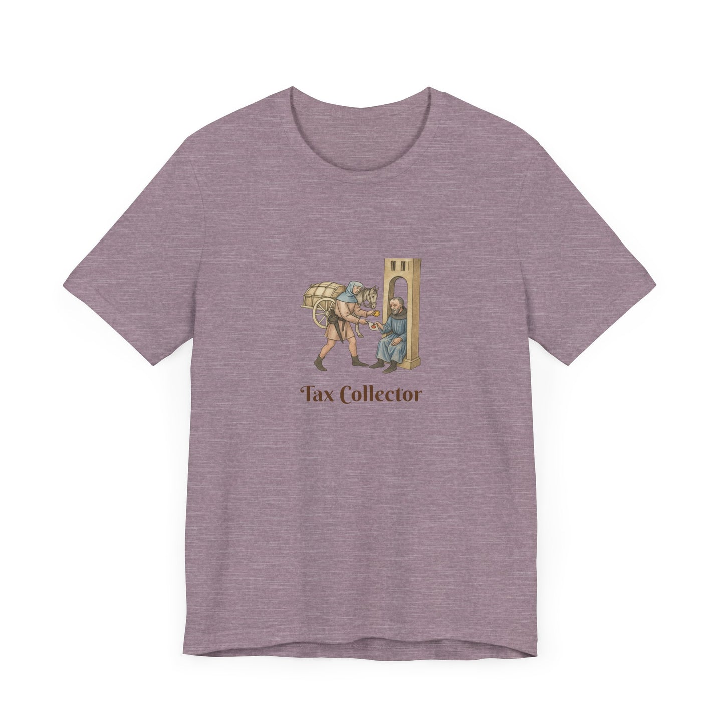Medieval Career Series,The Tax Collector Manuscript T-shirt
