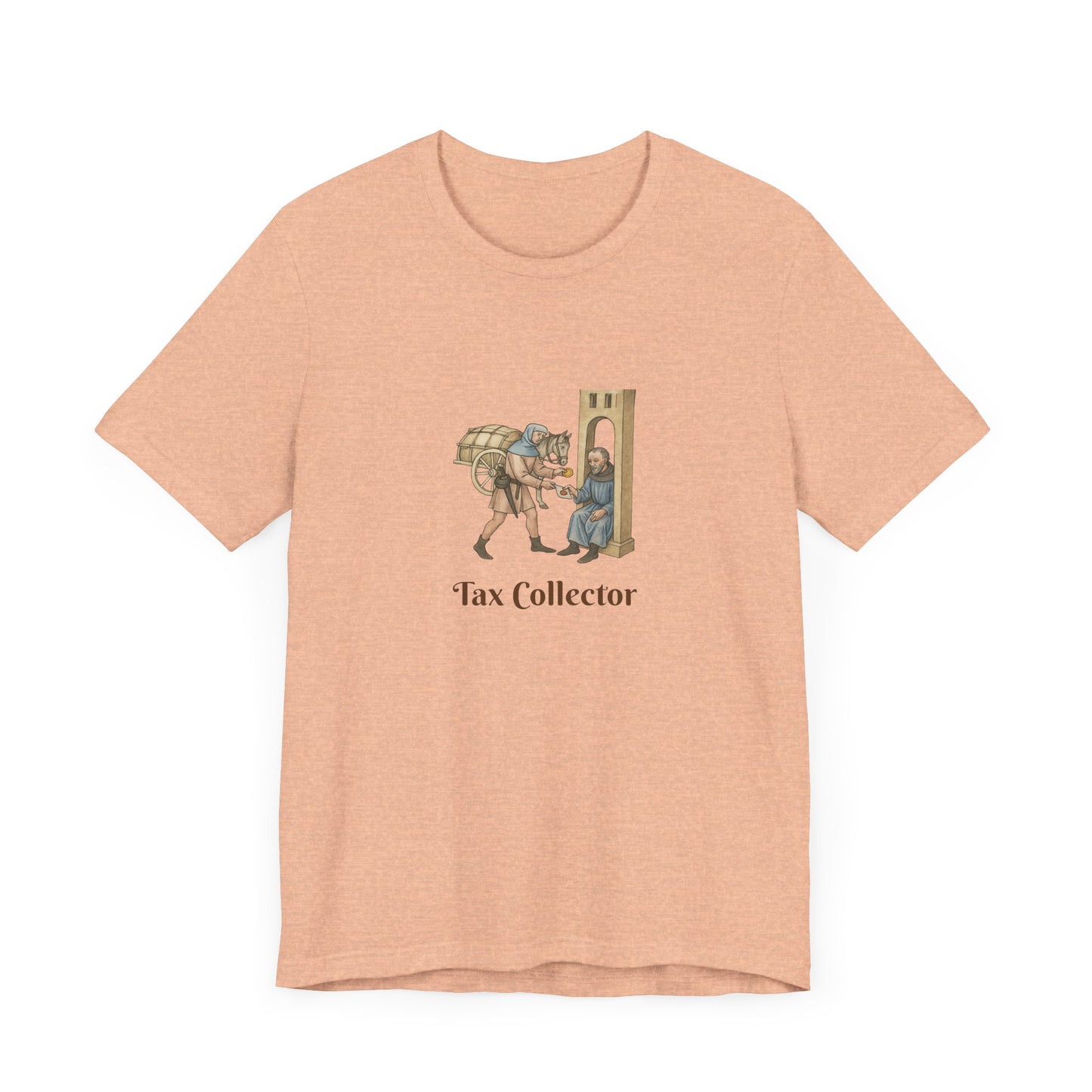 Medieval Career Series,The Tax Collector Manuscript T-shirt