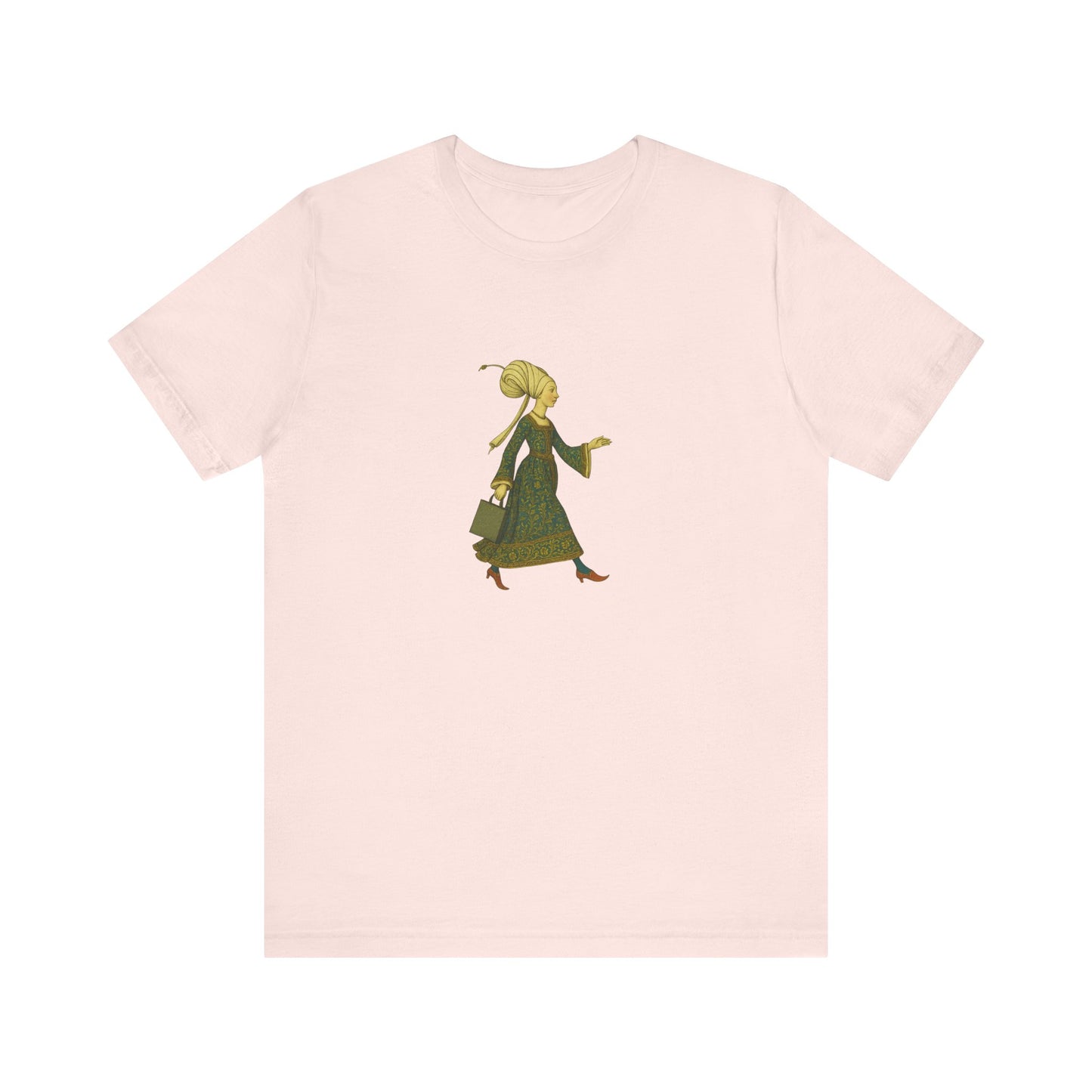 Lady of the Mall – Medieval Fashionista Unisex Heavy Cotton Tee
