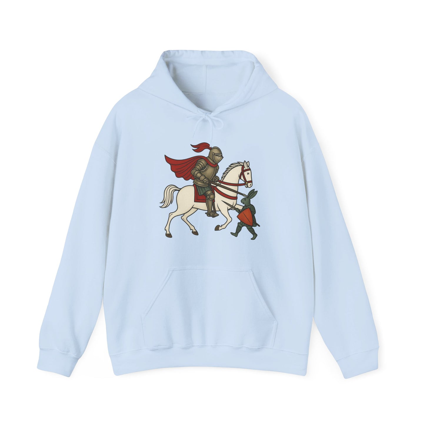 Knight & Hare - Medieval Humor Unisex Hoodie