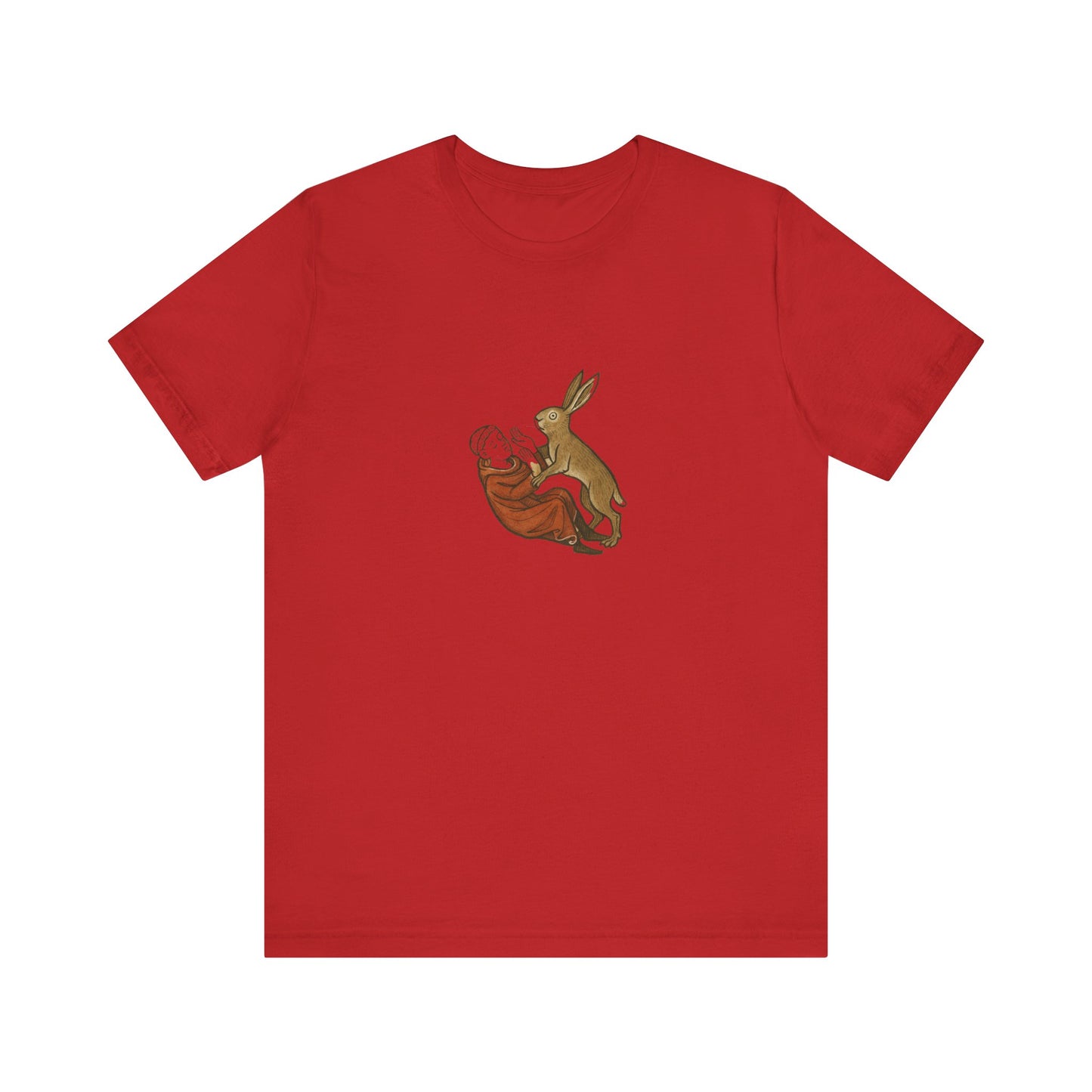 Killer Bunny, Remastered Marginalia Manuscript Art Tee