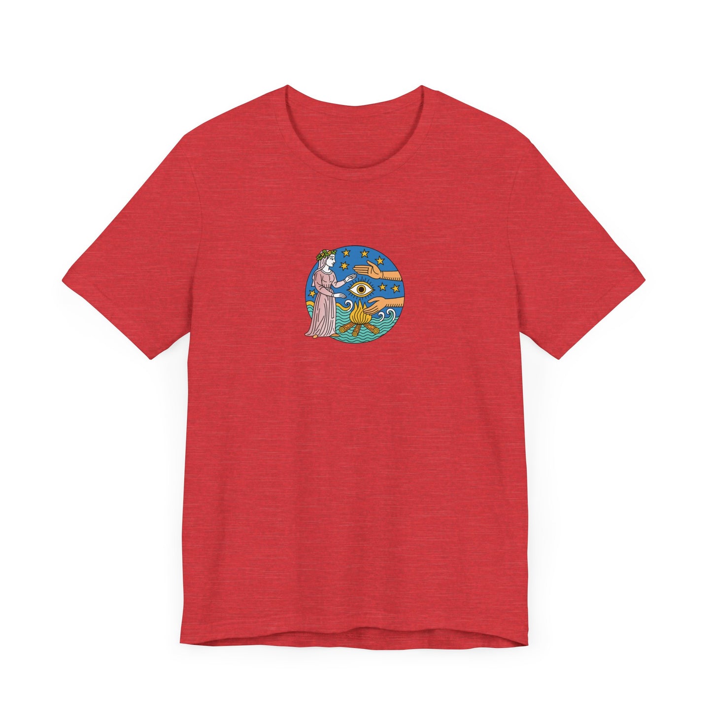 Medieval Mystic Rite of the Firewatcher T-shirt