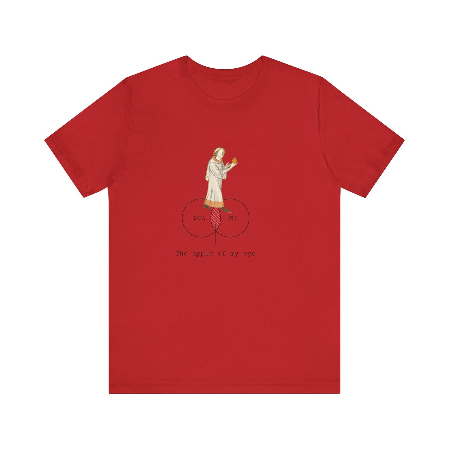 The Apple of My Eye, Medieval Manuscript Edition T-shirt