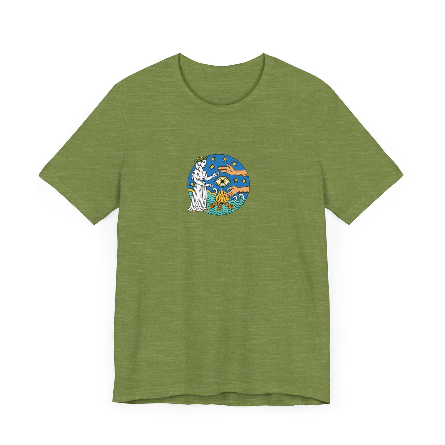 Medieval Mystic Rite of the Firewatcher LOGO T-shirt