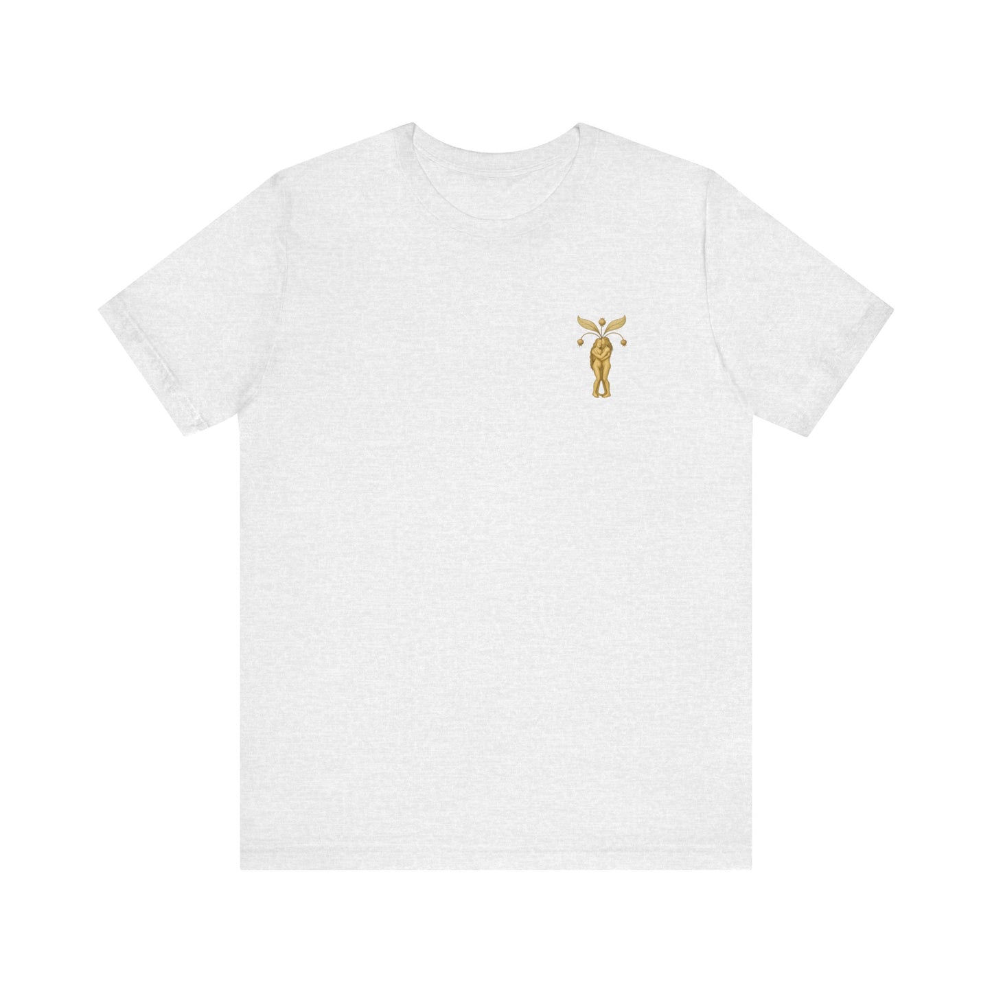 Mandrakes in Love, Mythical Root Romance Unisex Heavy Cotton Tee