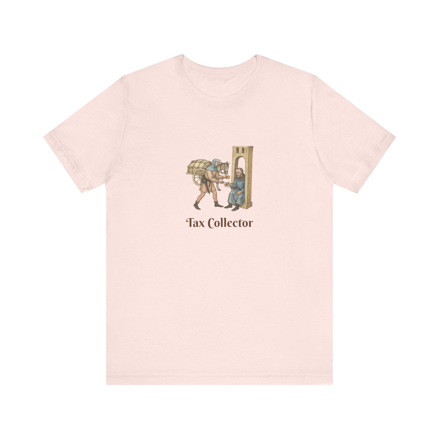Medieval Career Series,The Tax Collector Manuscript T-shirt