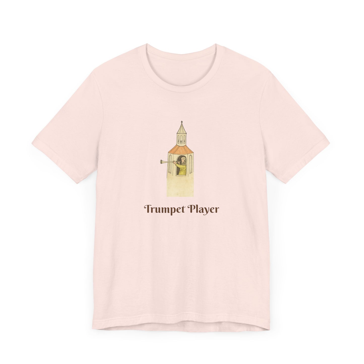 The Trumpet Player, Medieval Career Series, Peter the Bell Tower Herald T-shirt