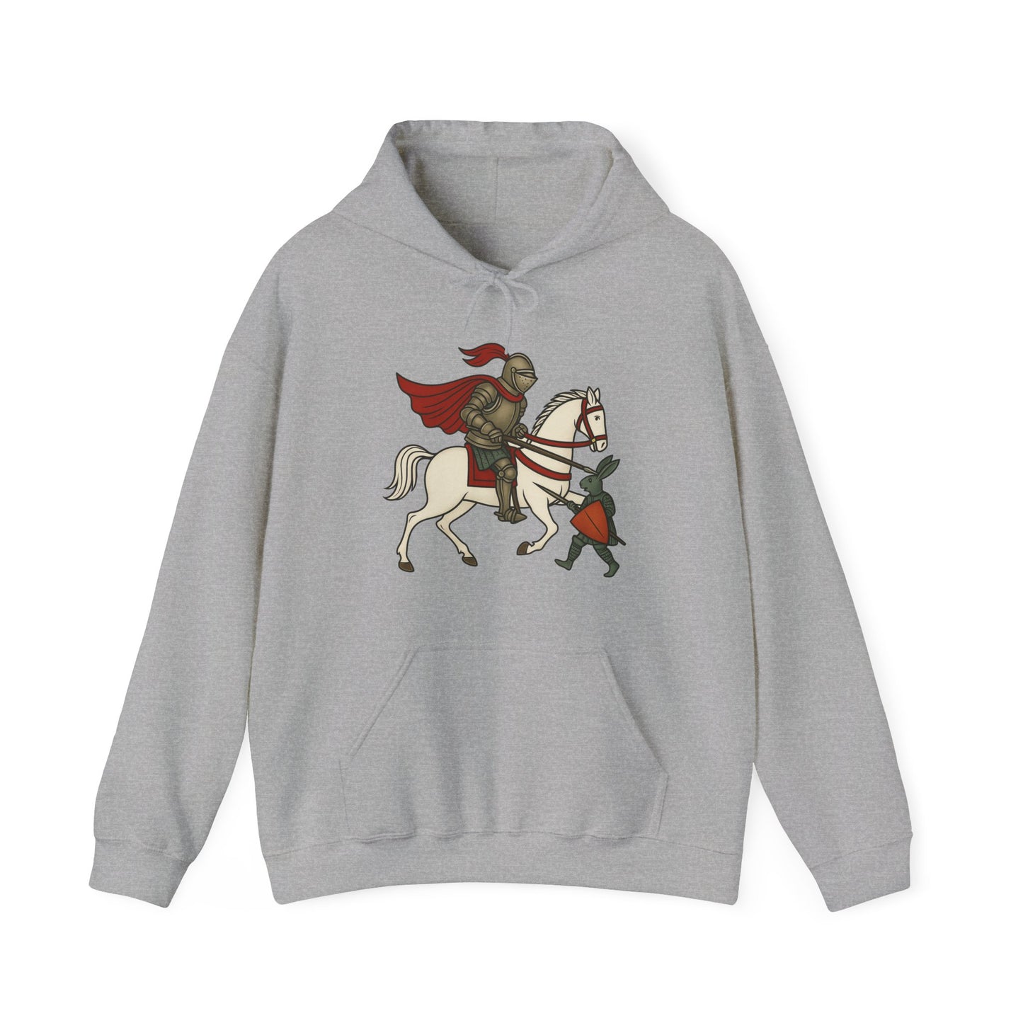 Knight & Hare - Medieval Humor Unisex Hoodie