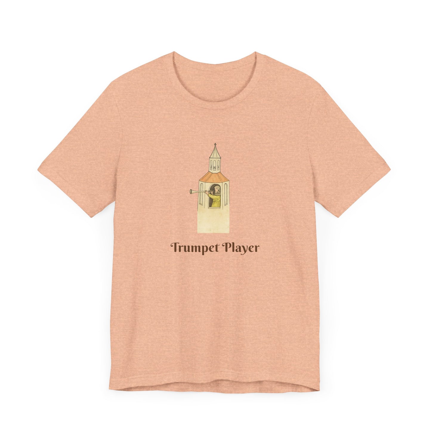 The Trumpet Player, Medieval Career Series, Peter the Bell Tower Herald T-shirt