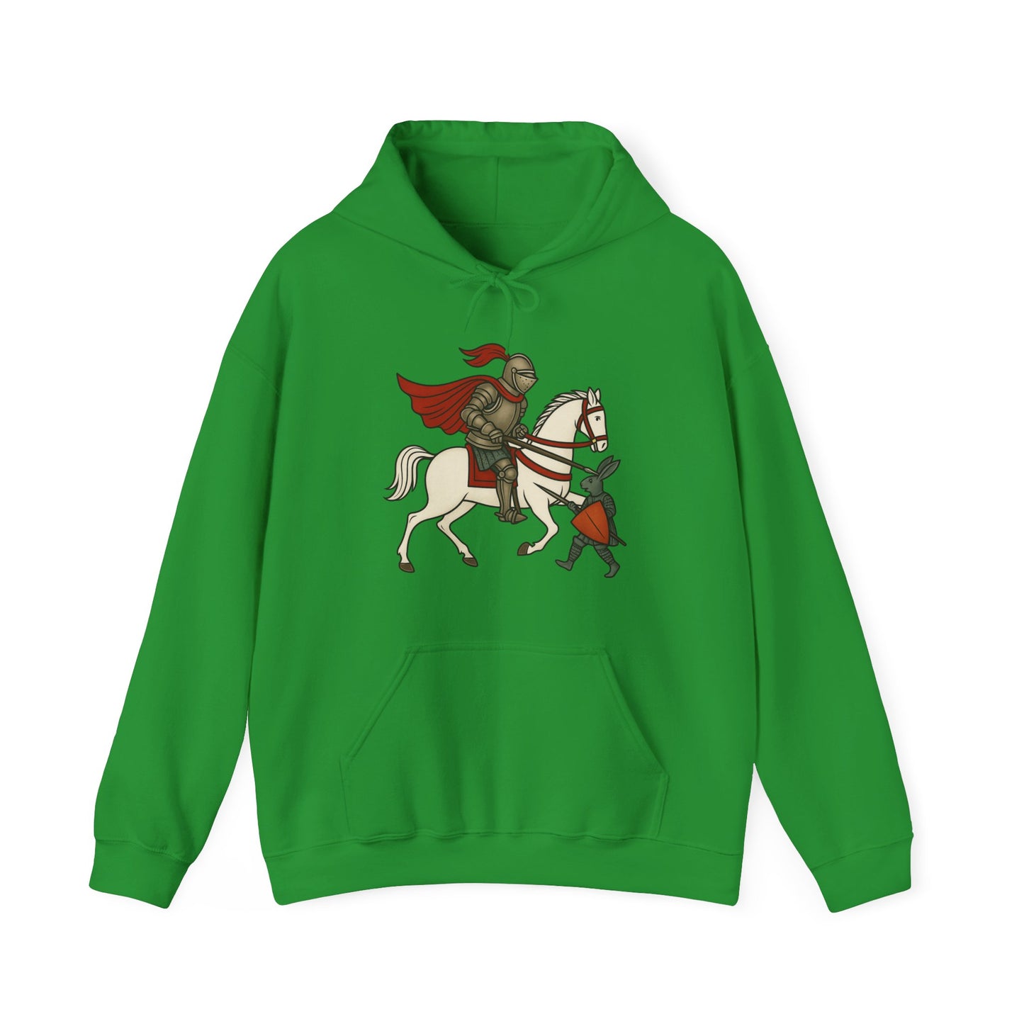 Knight & Hare - Medieval Humor Unisex Hoodie