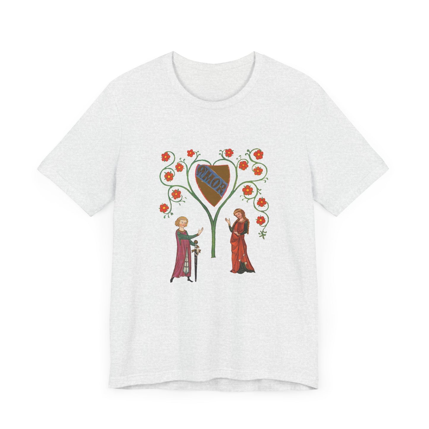 Marginalia Manuscript Romance Art Unisex T-Shirt