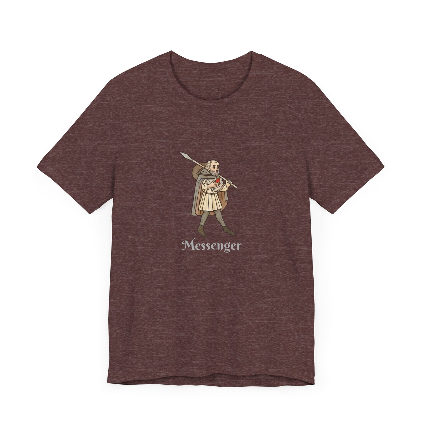 The Messenger of Nuremberg Kuncz Stirener, Medieval Career Series Dark T-shirt