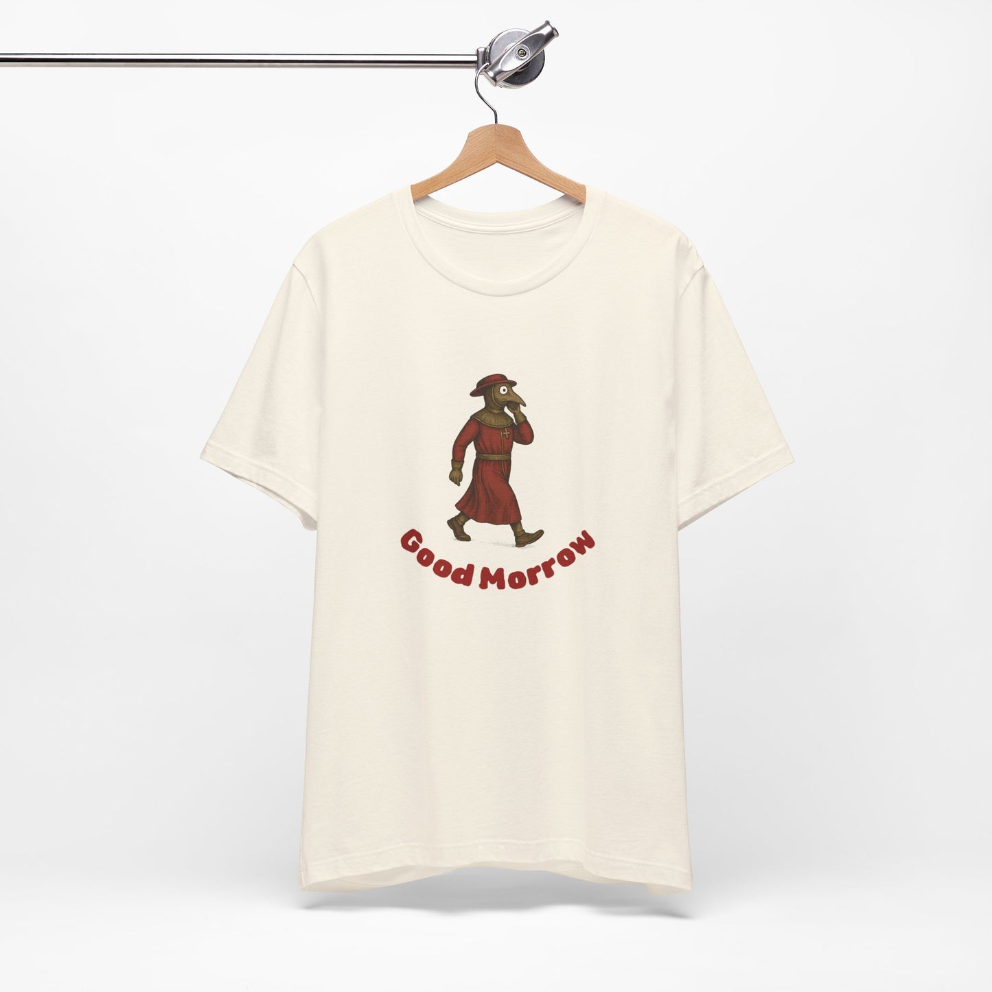 Hanseatic Art, Medieval Plague Doctor with Good Morrow Tee