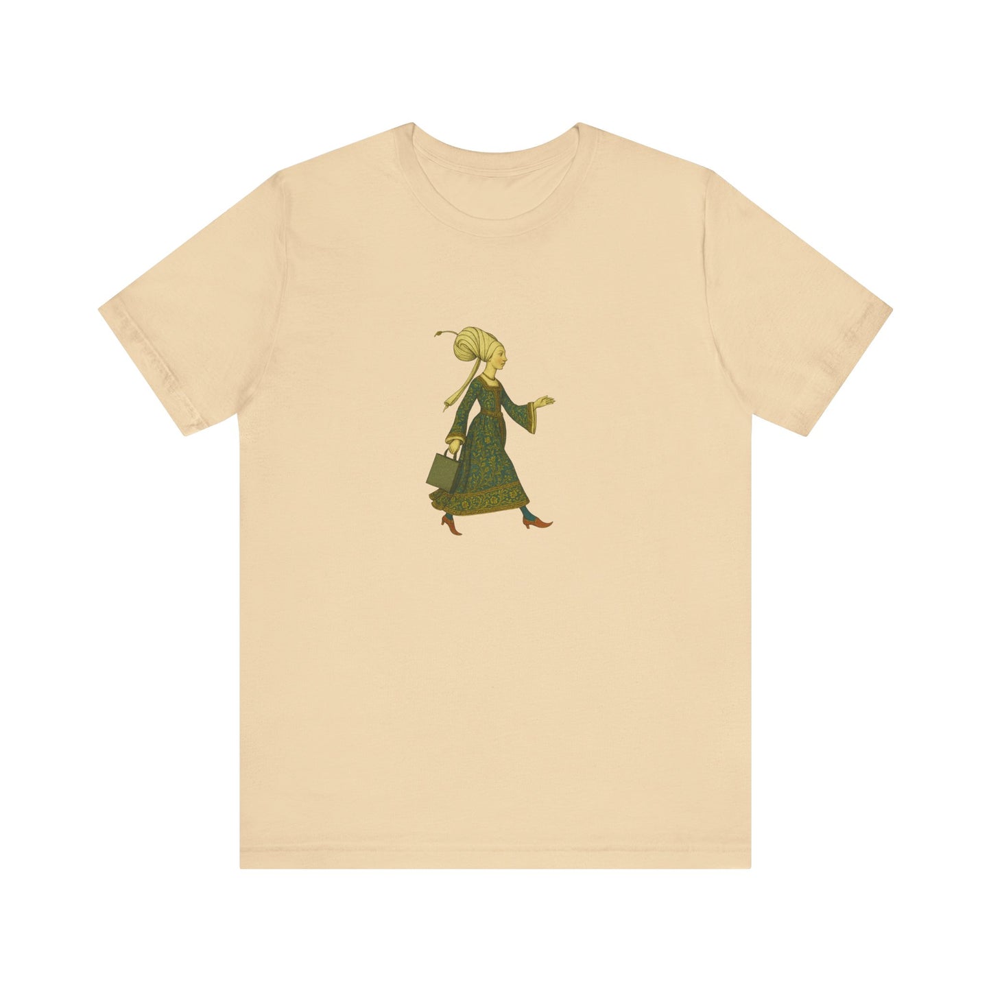 Lady of the Mall – Medieval Fashionista Unisex Heavy Cotton Tee