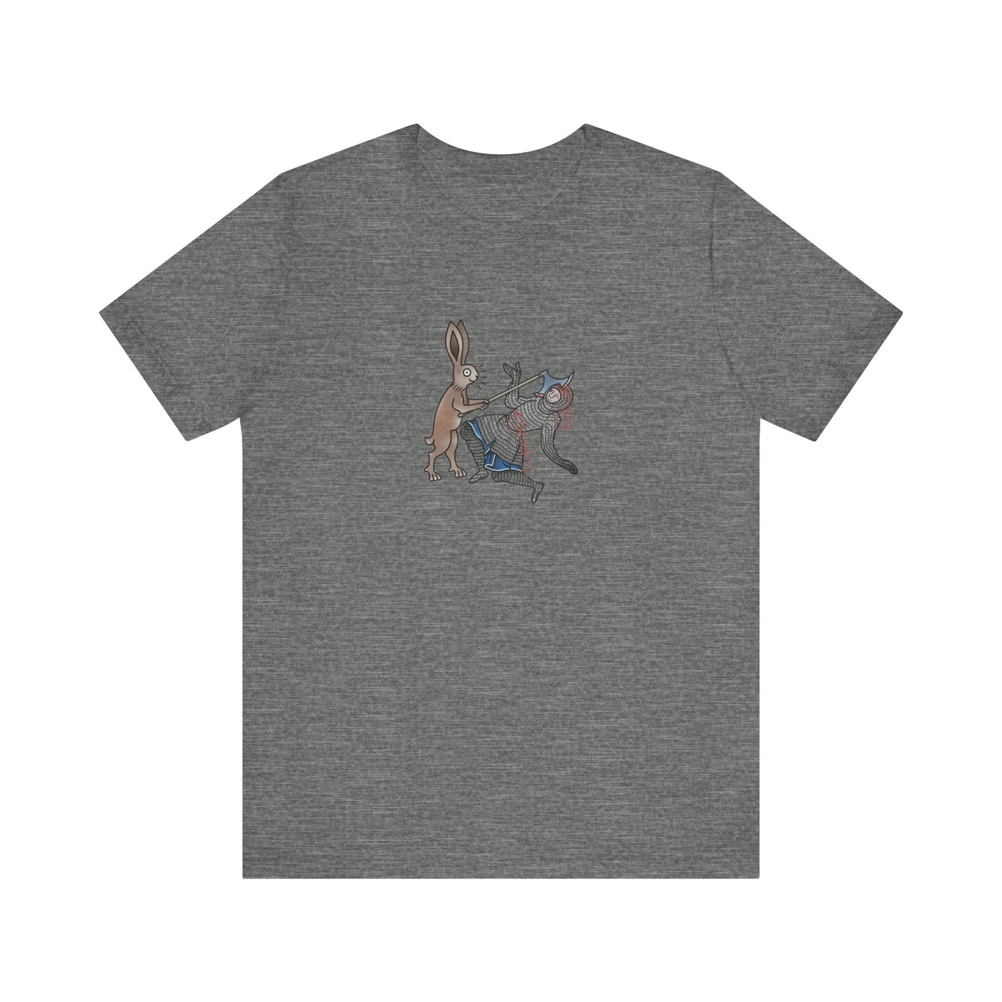 Killer Bunny, Remastered Marginalia Manuscript Art Tee
