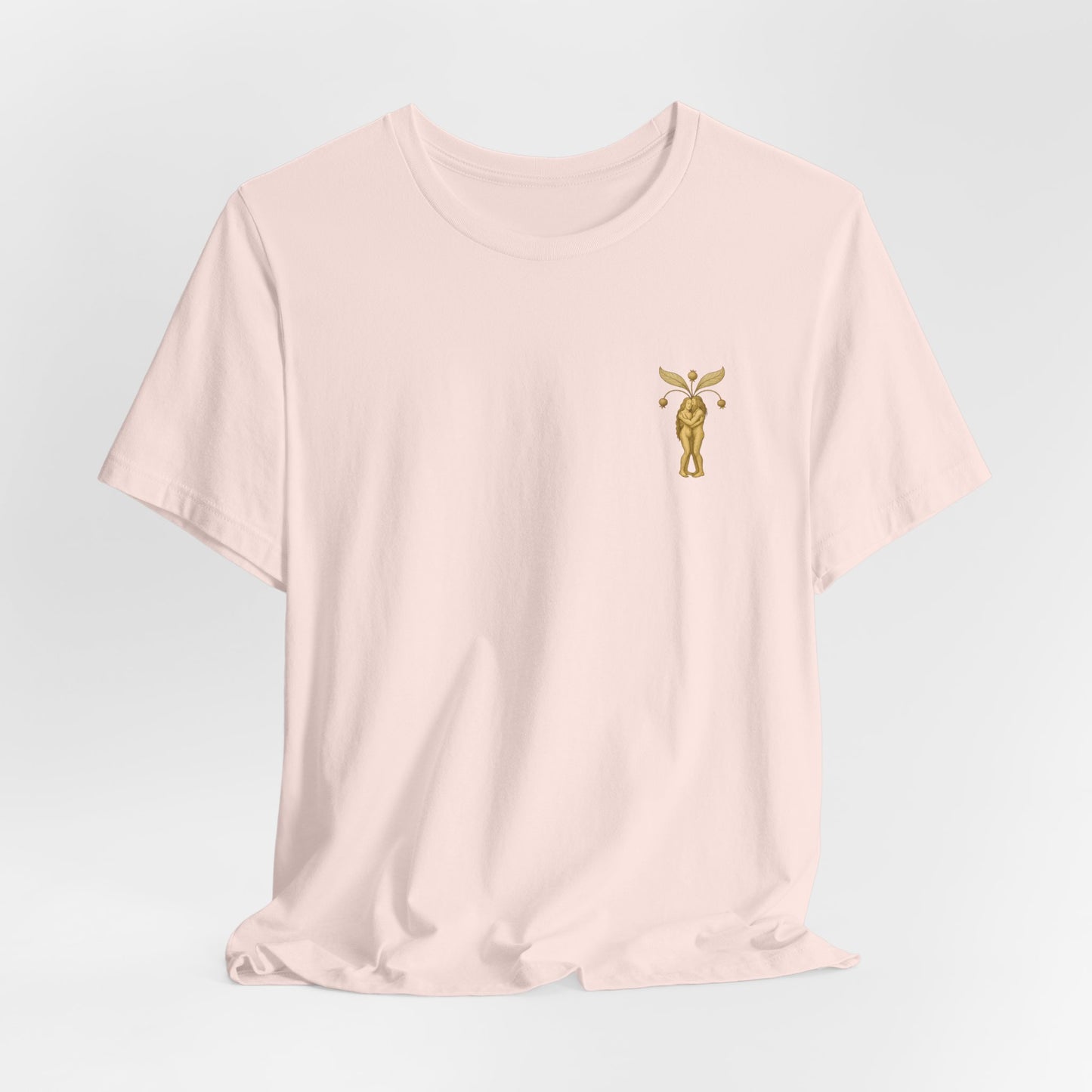 Mandrakes in Love, Mythical Root Romance Unisex Heavy Cotton Tee
