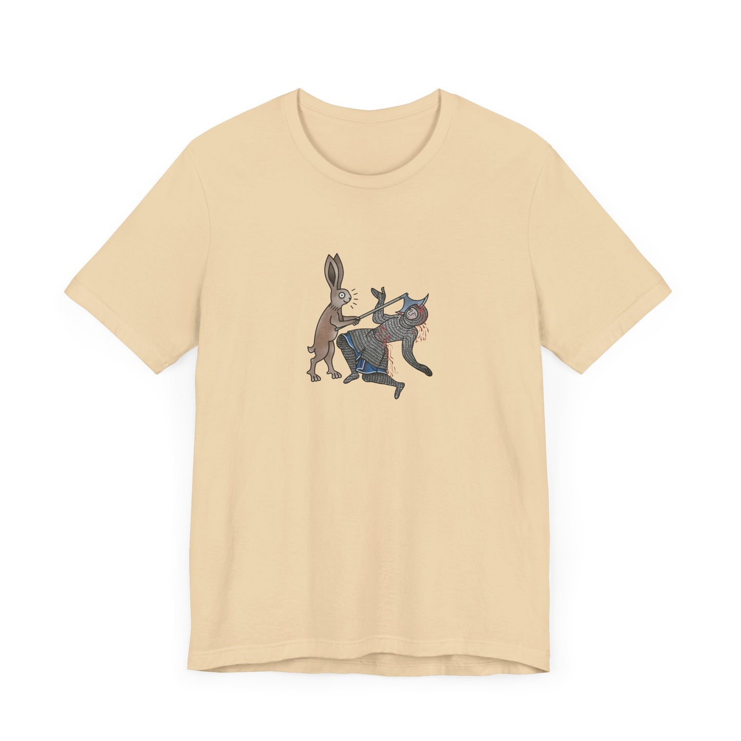Killer Bunny, Remastered Marginalia Manuscript Art Tee
