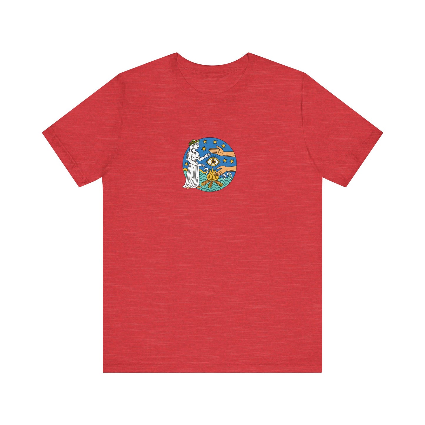 Medieval Mystic Rite of the Firewatcher LOGO T-shirt