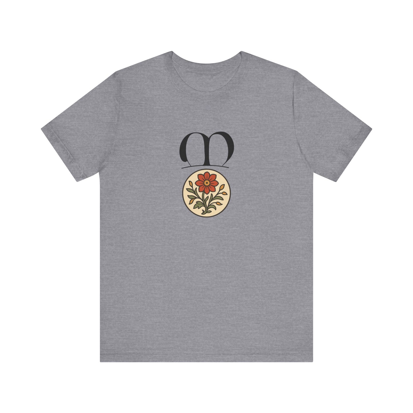 Medieval Flower, Past and Forward Original Art T-shirt