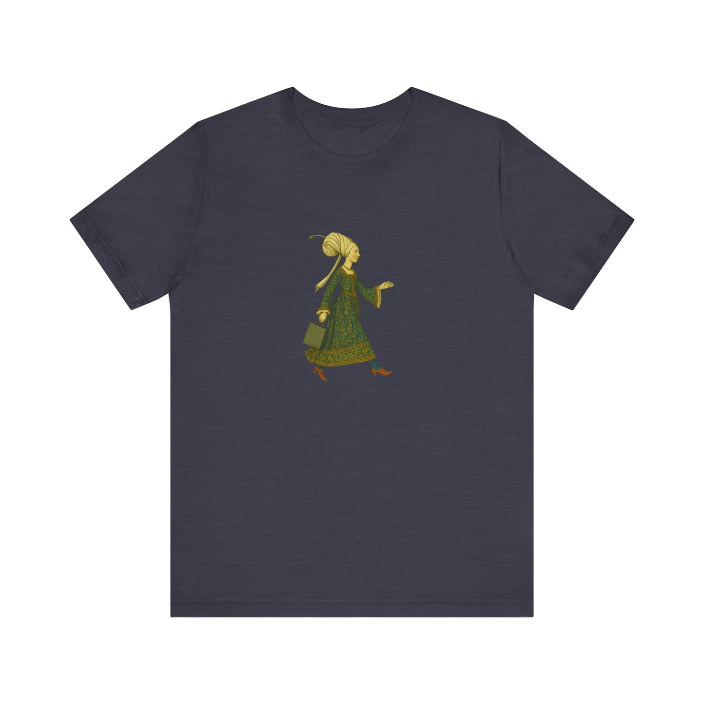 Lady of the Mall – Medieval Fashionista Unisex Heavy Cotton Tee