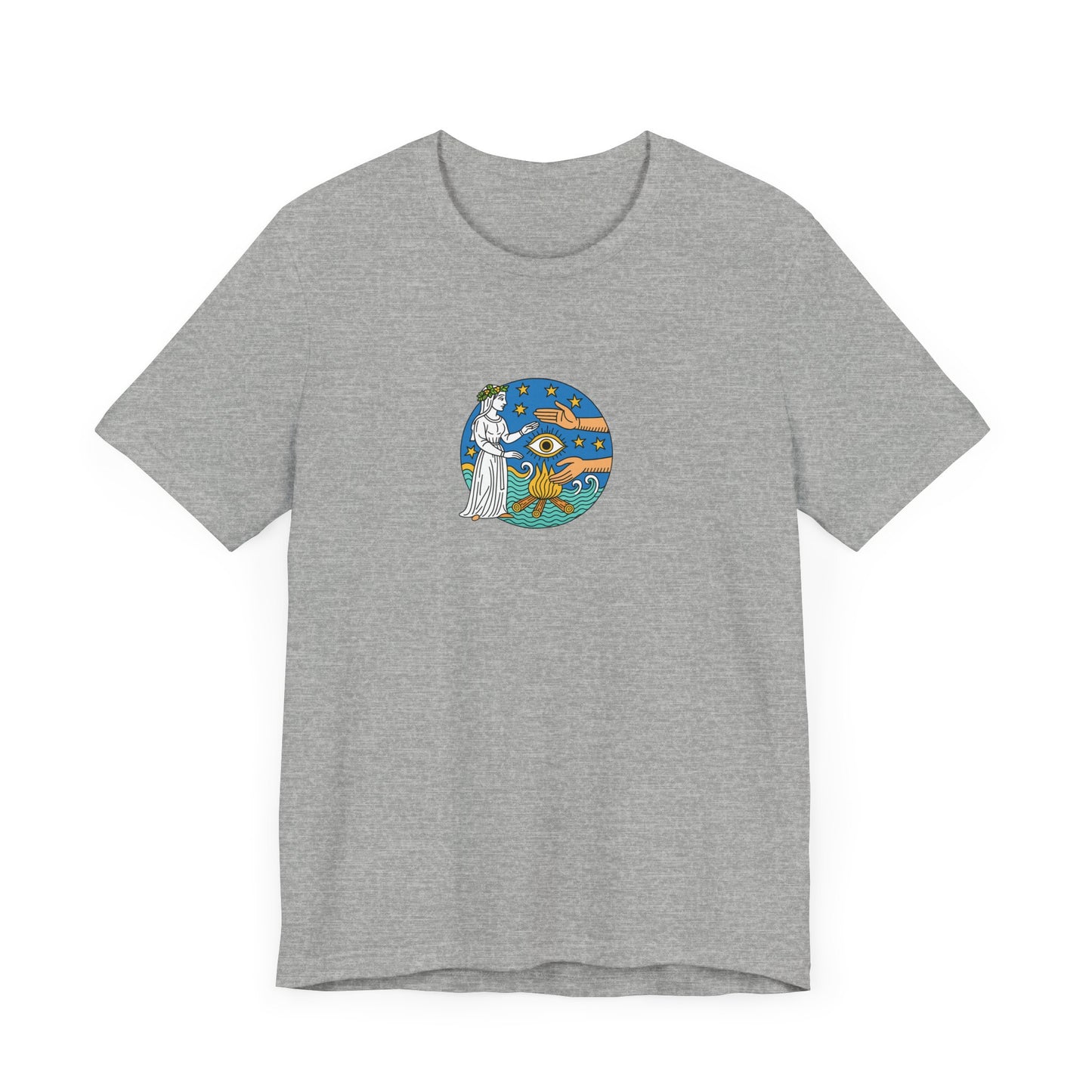 Medieval Mystic Rite of the Firewatcher LOGO T-shirt