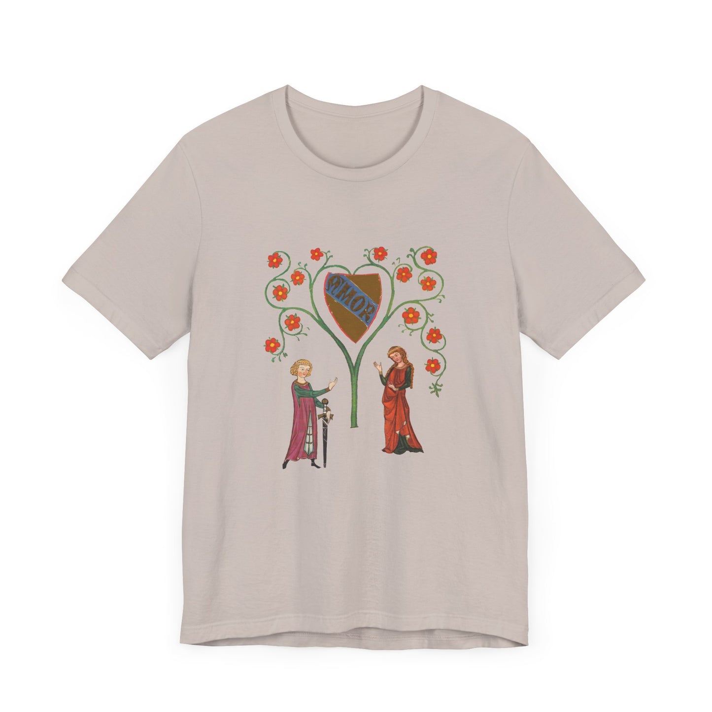 Marginalia Manuscript Romance Art Unisex T-Shirt