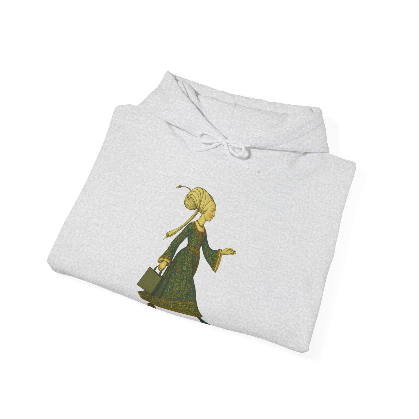 Lady of the Mall – Medieval Fashionista Unisex Hoodie