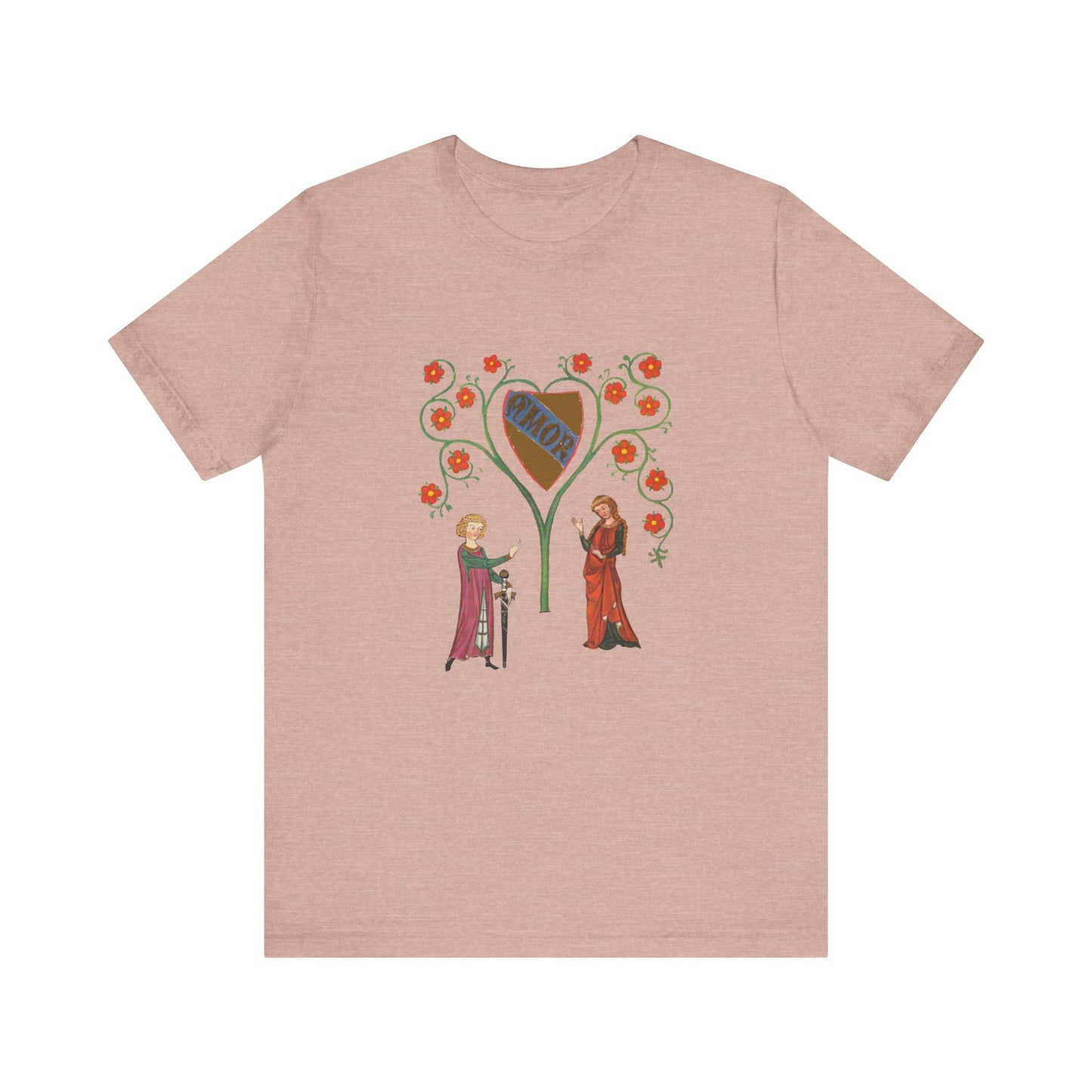 Marginalia Manuscript Romance Art Unisex T-Shirt