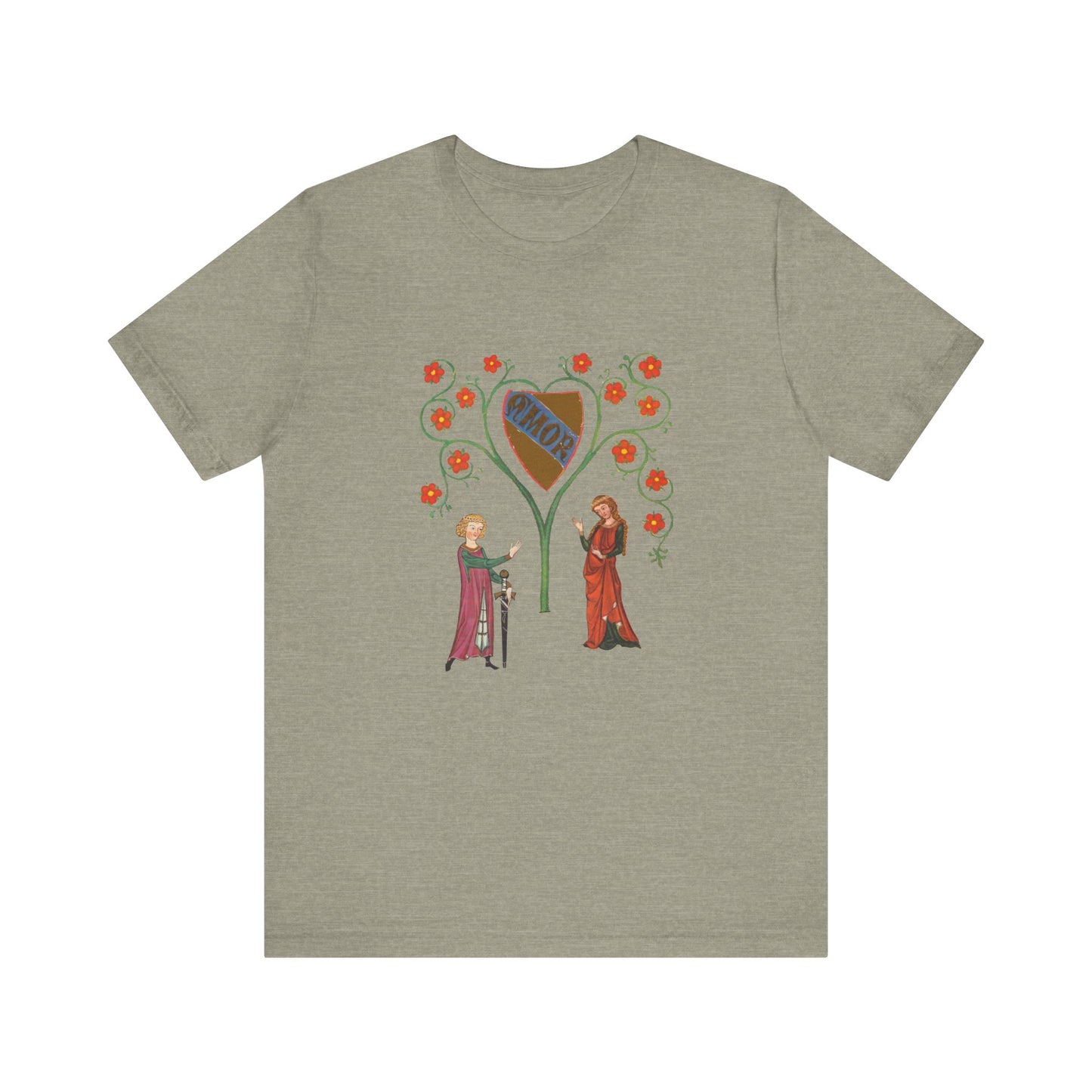 Marginalia Manuscript Romance Art Unisex T-Shirt