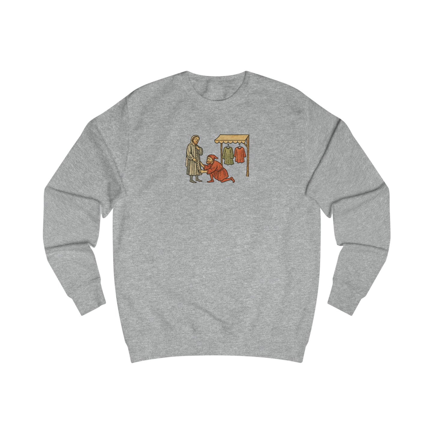 Tailor of Yore - Medieval Artistic Vintage Cartoon Unisex Sweatshirt