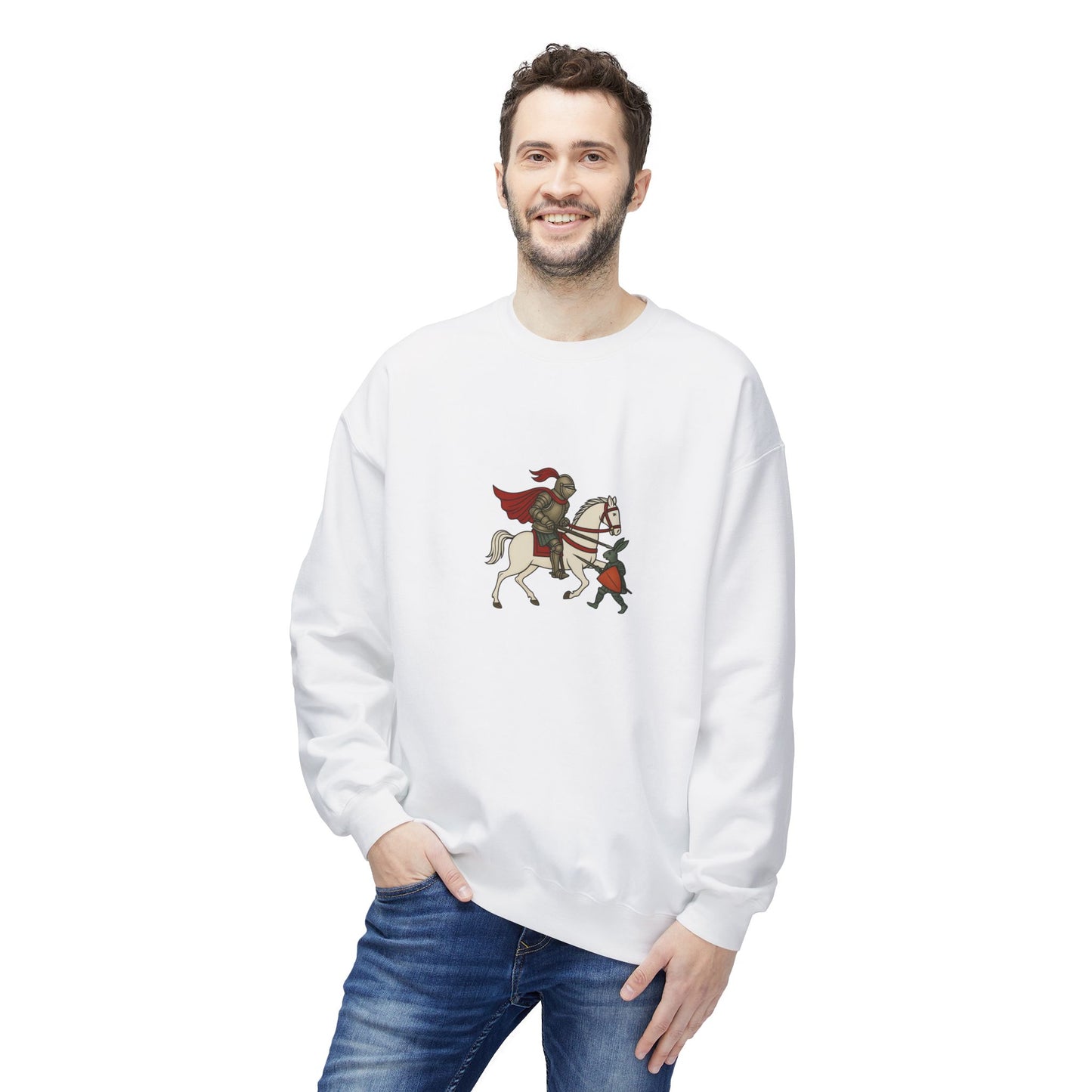 Knight & Hare - Medieval Humor Unisex Sweatshirt