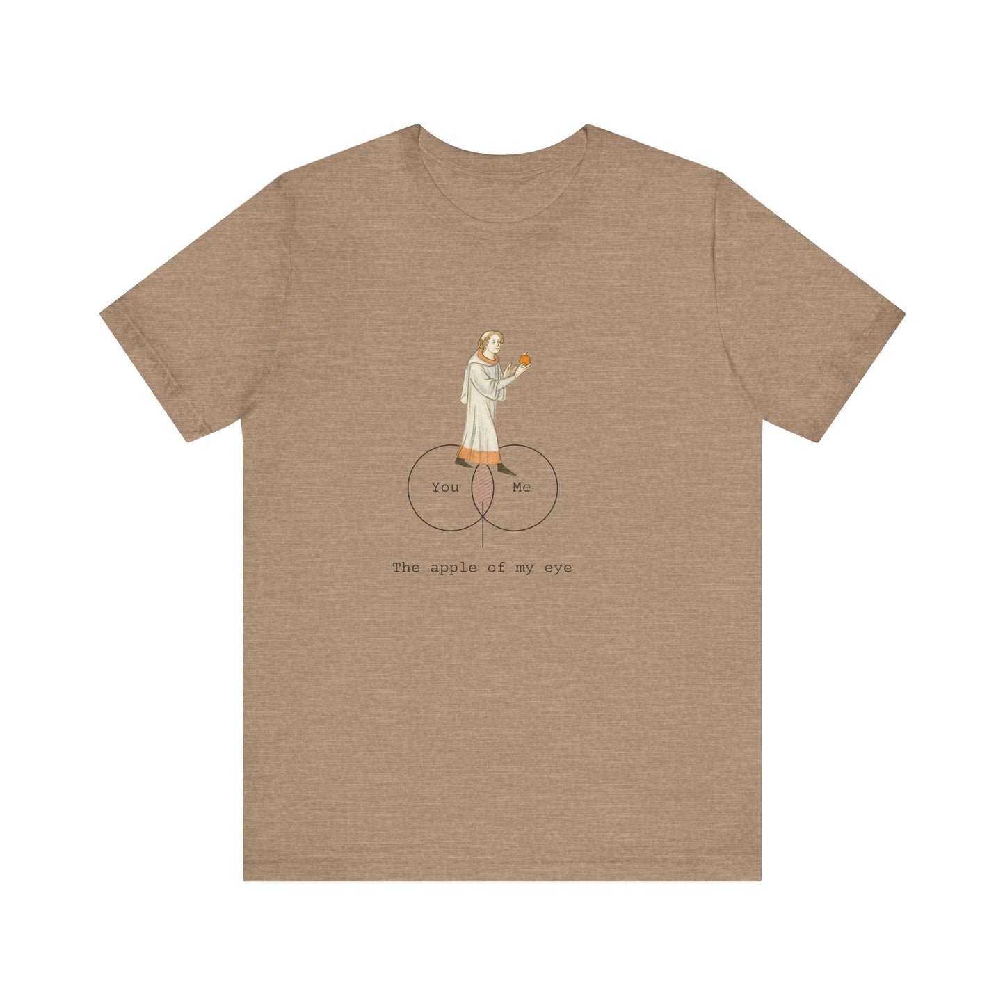 The Apple of My Eye, Medieval Manuscript Edition T-shirt