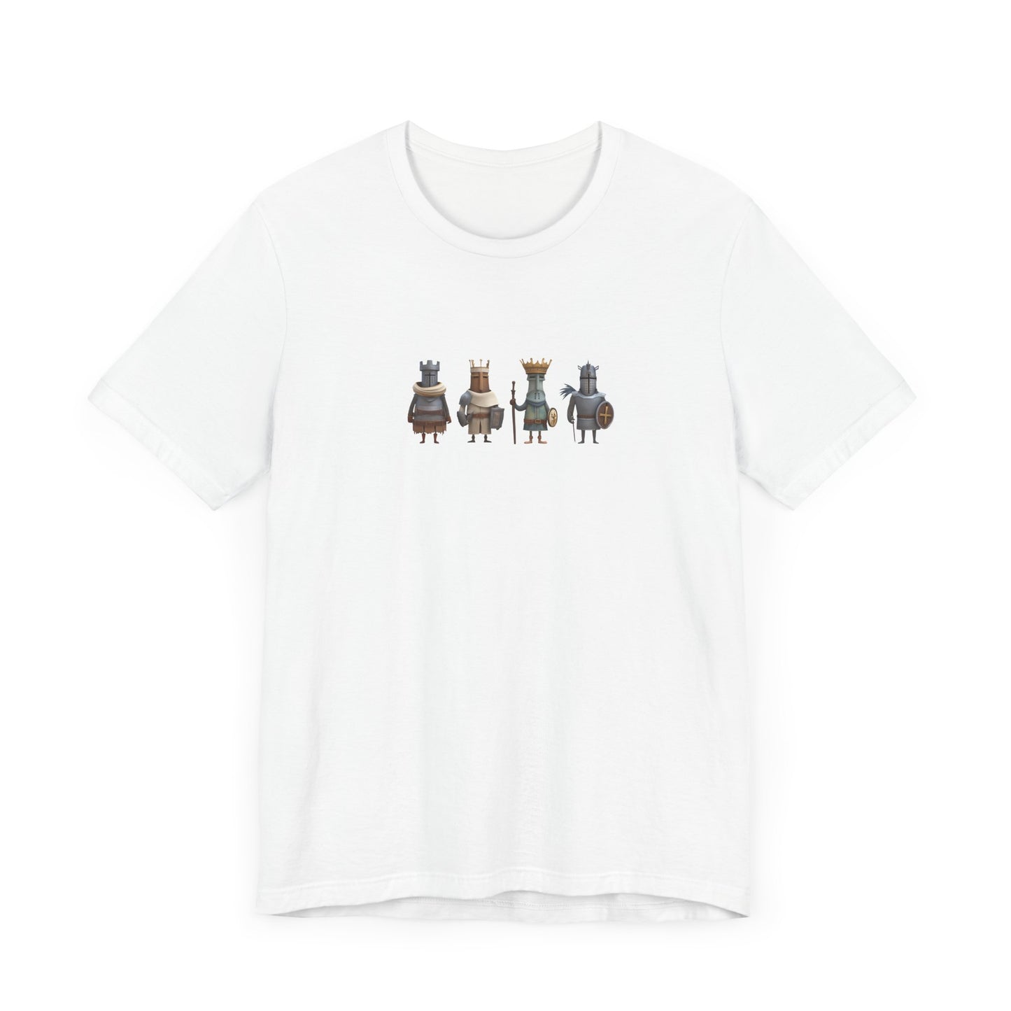 Cute Medieval Knights Team T-shirt
