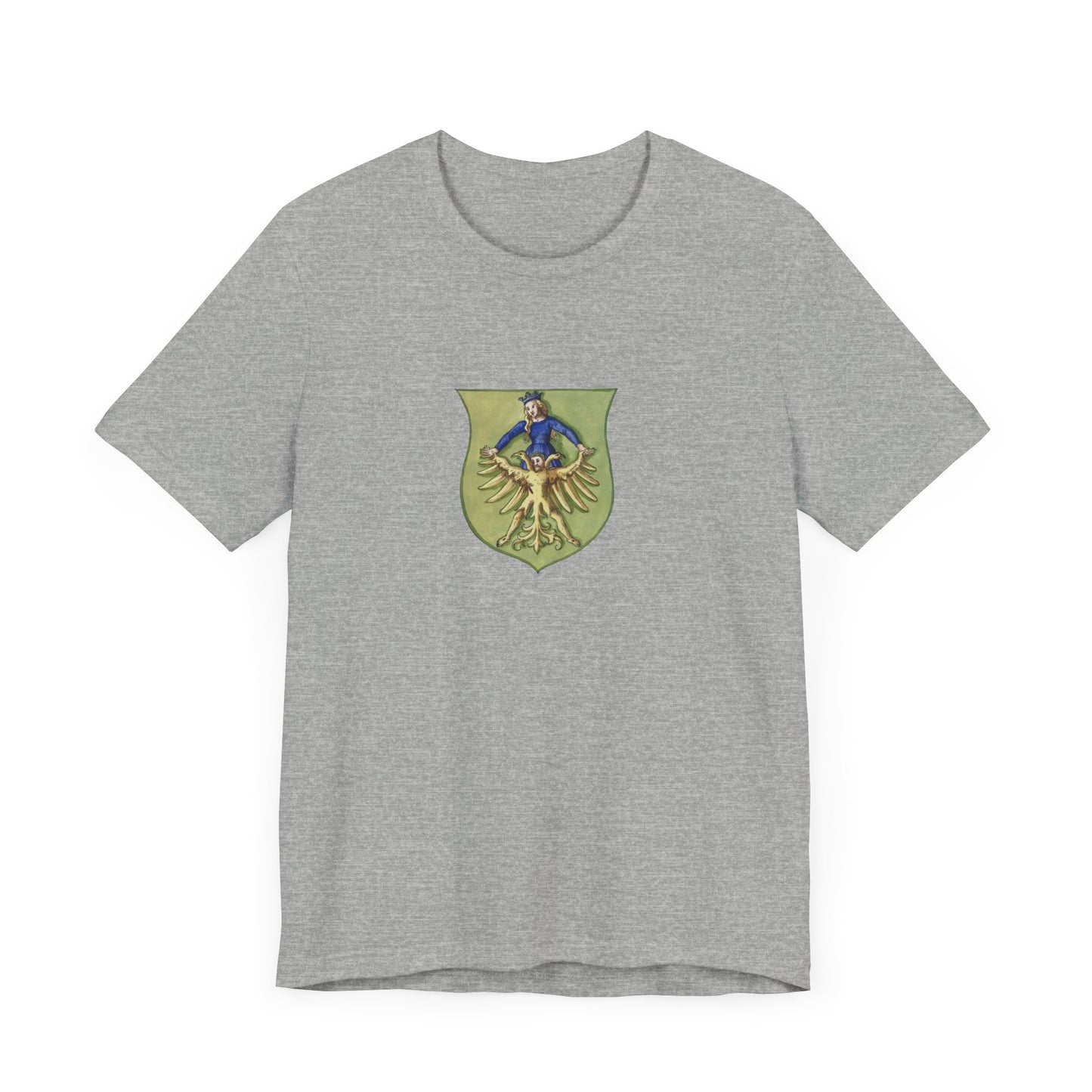 The Queen and the Eagle, Alchemical Union Emblem Unisex Tee