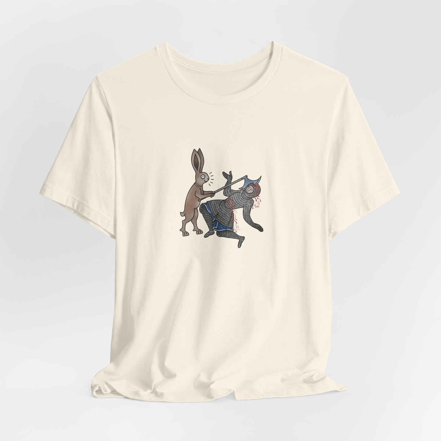 Killer Bunny, Remastered Marginalia Manuscript Art Tee