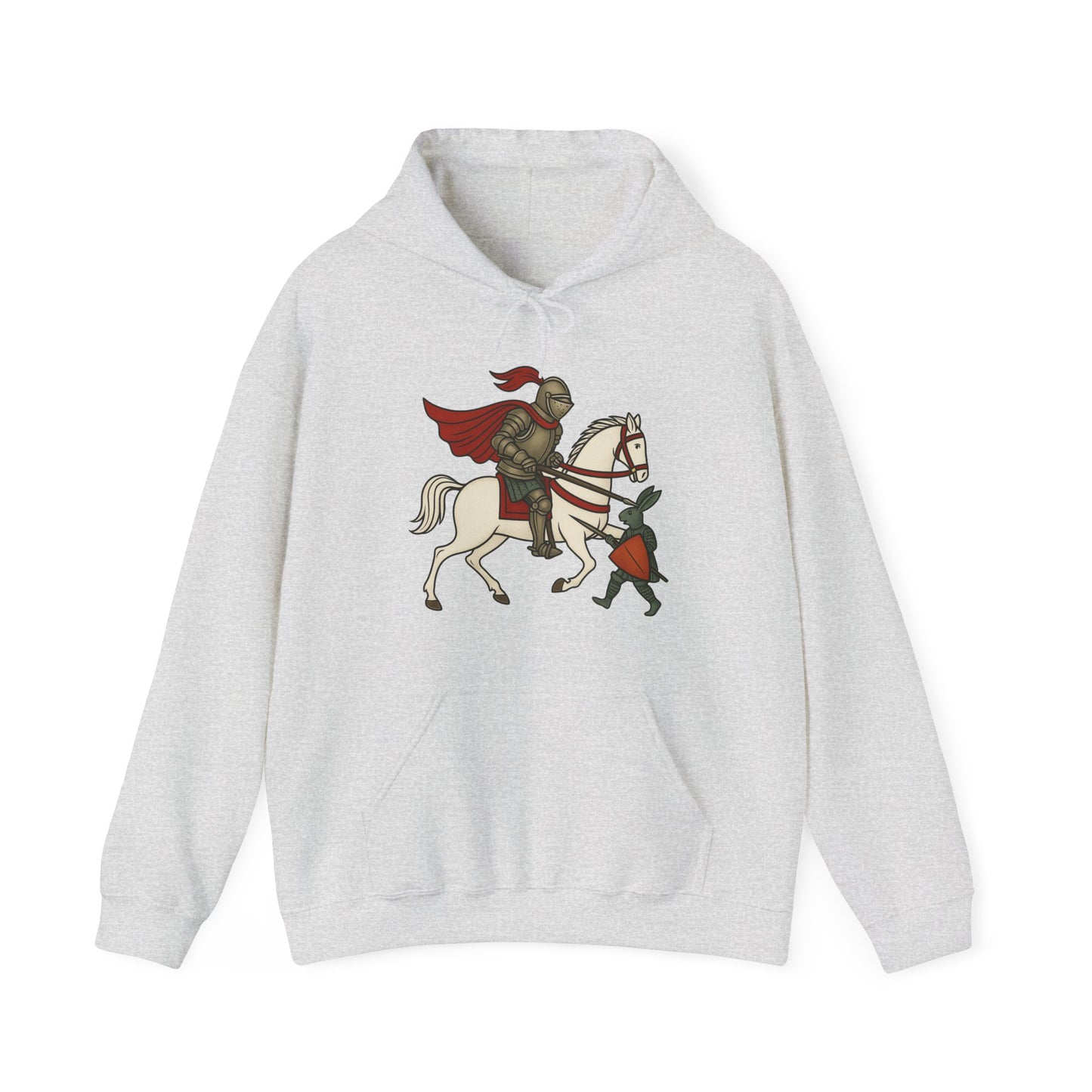 Knight & Hare - Medieval Humor Unisex Hoodie
