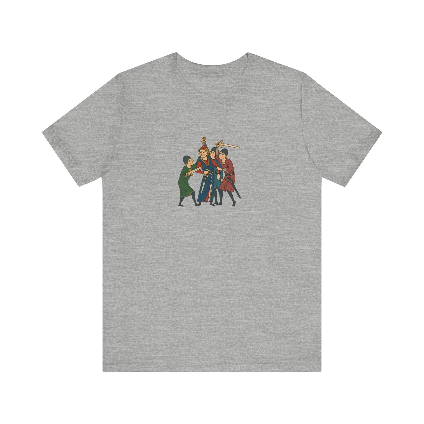 Reinmar von Brennenberg Tapestry, Codex Manesse, Medieval German Art Tee