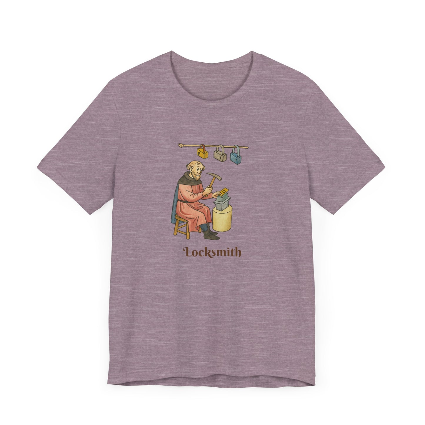 Medieval Career Series, The Locksmith Albrecht the Iron Guardian T-shirt