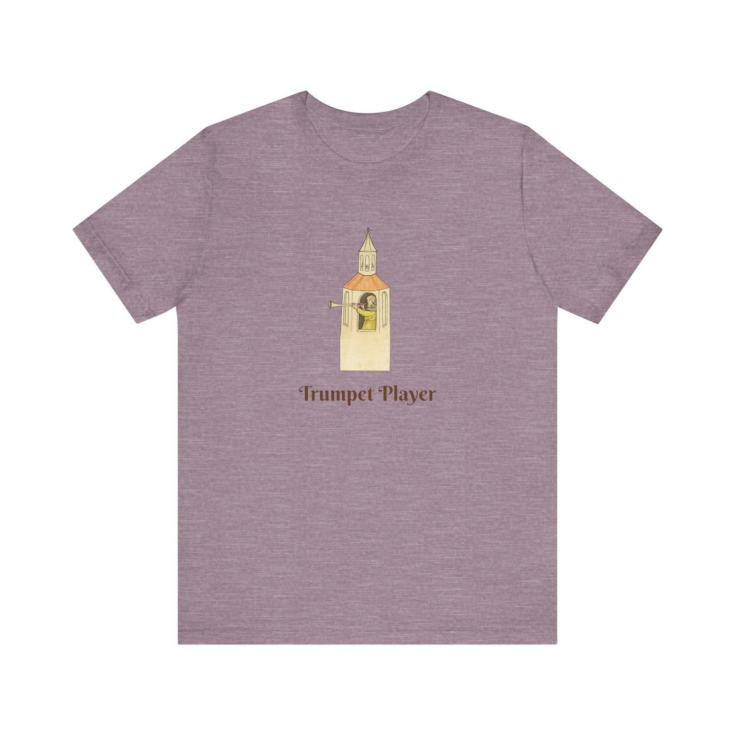 The Trumpet Player, Medieval Career Series, Peter the Bell Tower Herald T-shirt