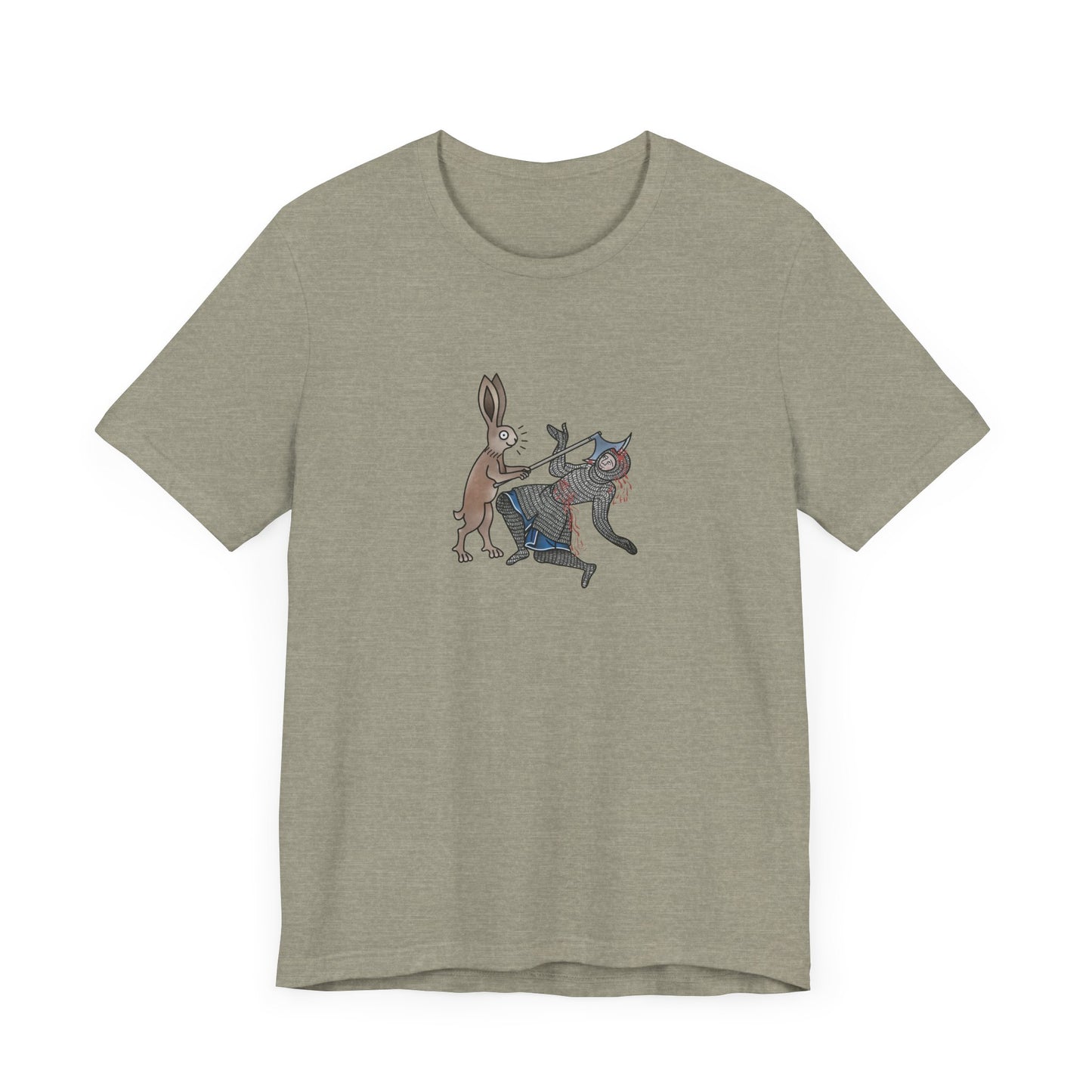 Killer Bunny, Remastered Marginalia Manuscript Art Tee